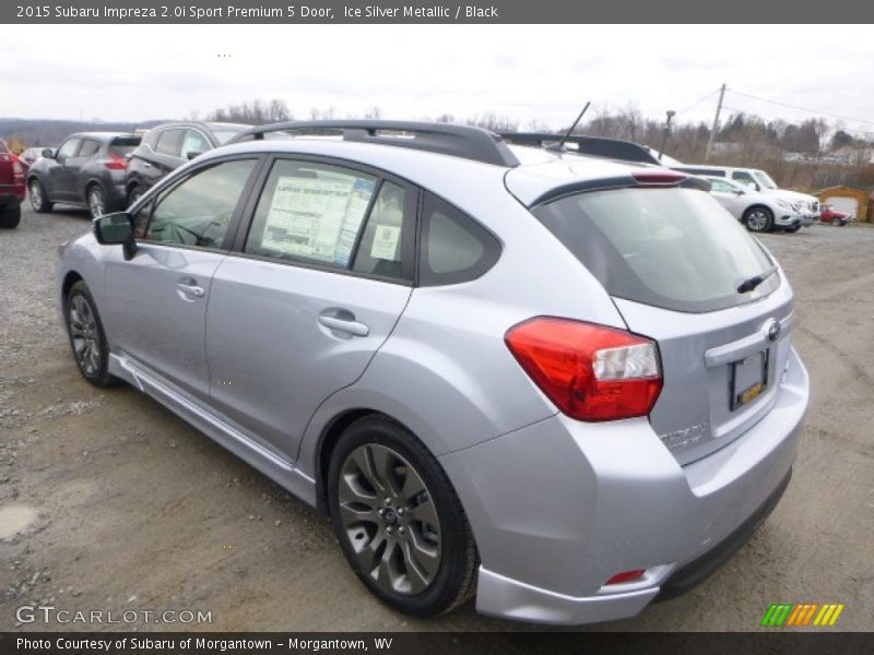 Ice Silver Metallic / Black 2015 Subaru Impreza 2.0i Sport Premium 5 Door