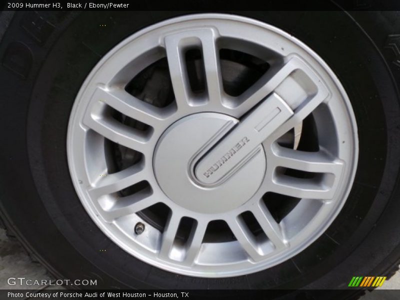 Black / Ebony/Pewter 2009 Hummer H3