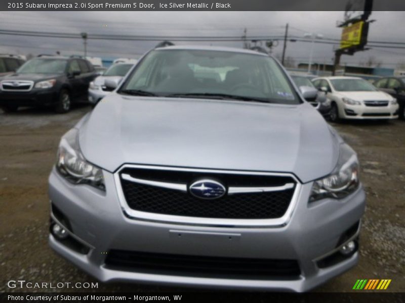 Ice Silver Metallic / Black 2015 Subaru Impreza 2.0i Sport Premium 5 Door