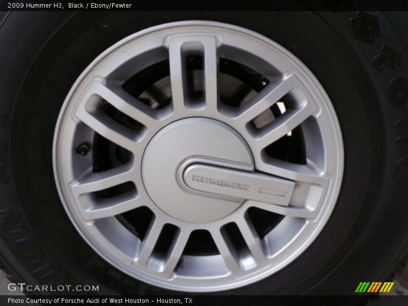 Black / Ebony/Pewter 2009 Hummer H3