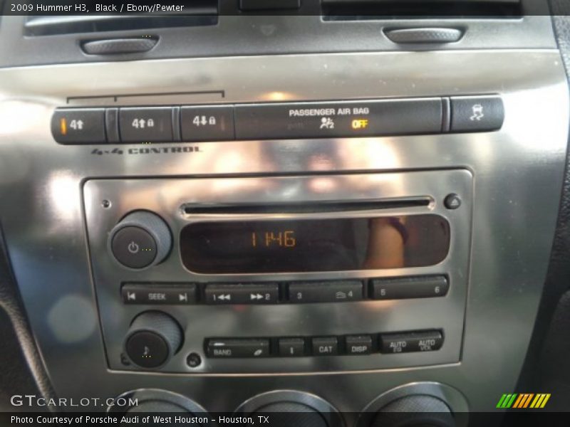 Black / Ebony/Pewter 2009 Hummer H3