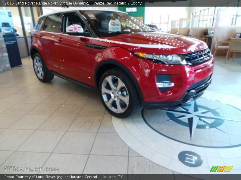 Firenze Red Metallic / Ebony 2015 Land Rover Range Rover Evoque Dynamic