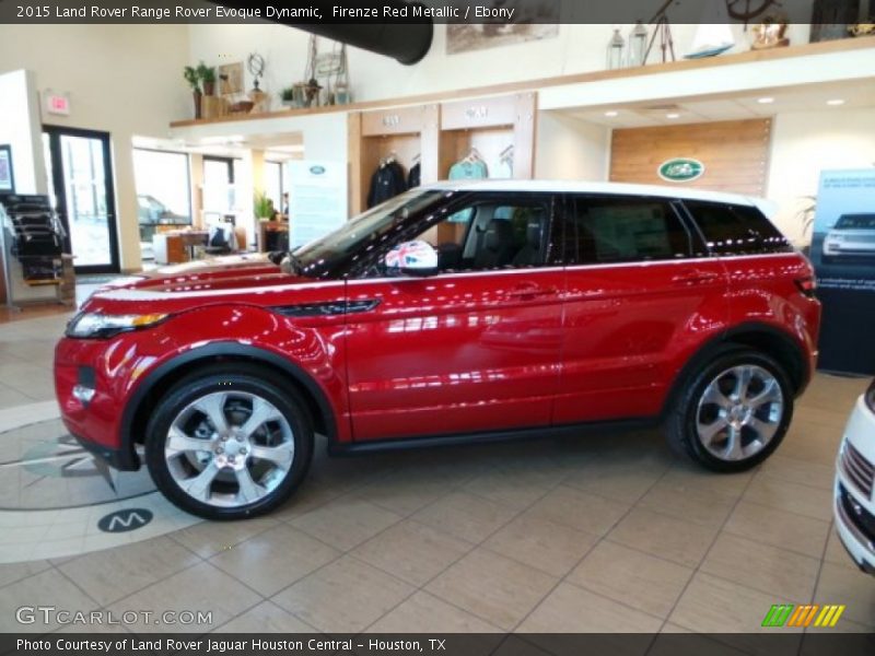 Firenze Red Metallic / Ebony 2015 Land Rover Range Rover Evoque Dynamic