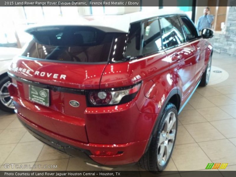 Firenze Red Metallic / Ebony 2015 Land Rover Range Rover Evoque Dynamic