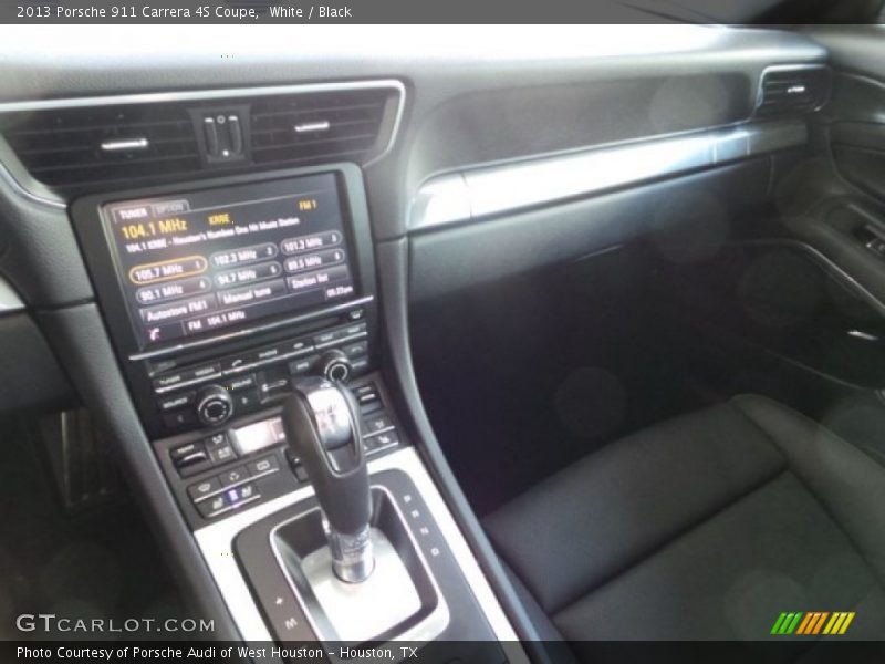 White / Black 2013 Porsche 911 Carrera 4S Coupe