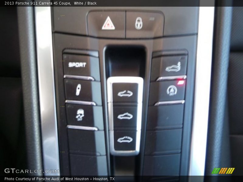 White / Black 2013 Porsche 911 Carrera 4S Coupe