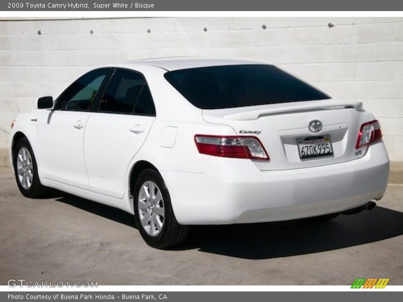 Super White / Bisque 2009 Toyota Camry Hybrid