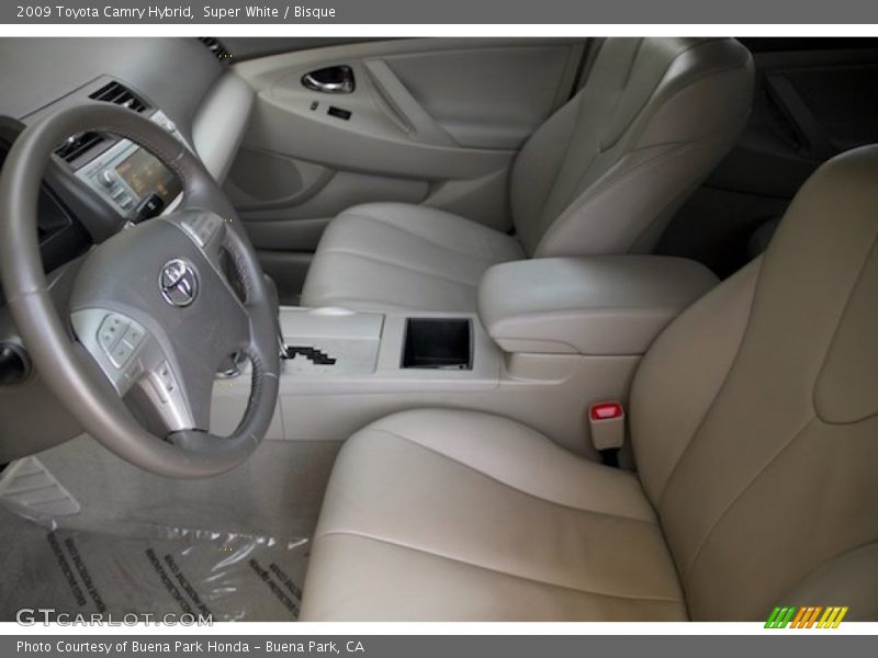 Super White / Bisque 2009 Toyota Camry Hybrid