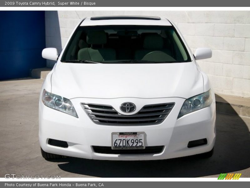Super White / Bisque 2009 Toyota Camry Hybrid