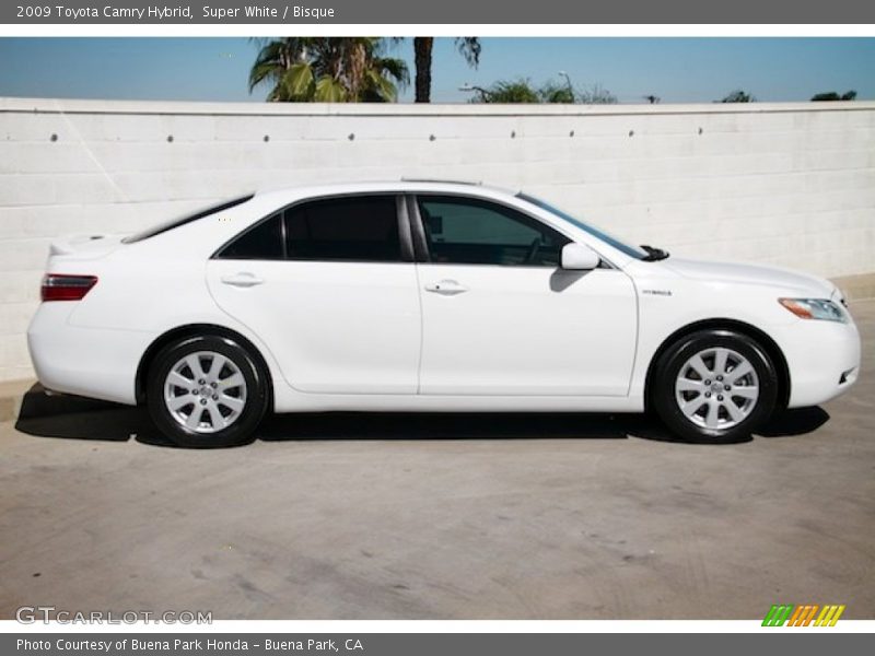 Super White / Bisque 2009 Toyota Camry Hybrid