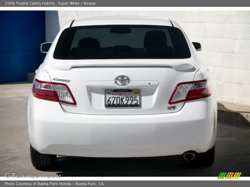 Super White / Bisque 2009 Toyota Camry Hybrid