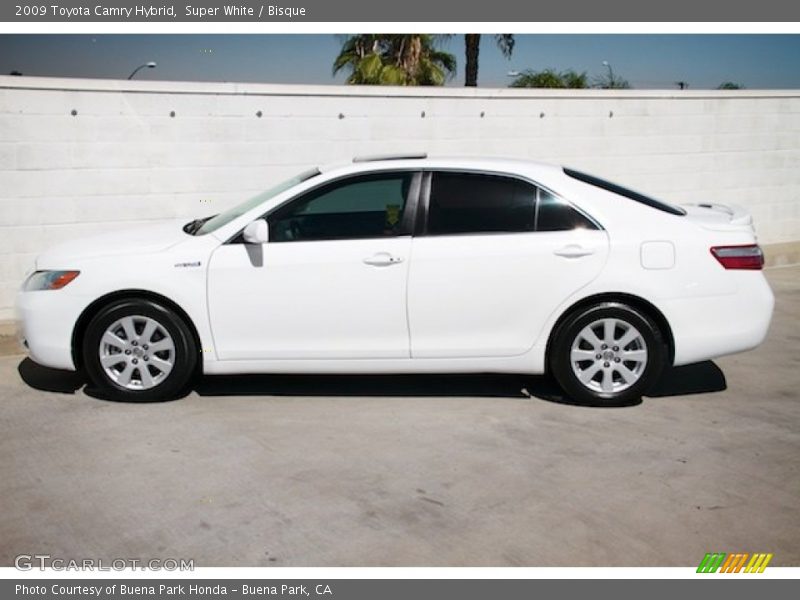 Super White / Bisque 2009 Toyota Camry Hybrid