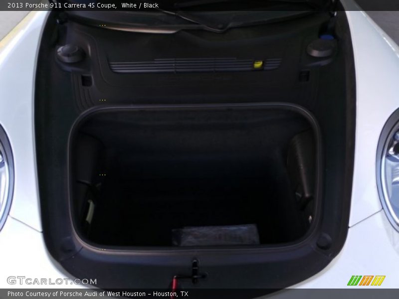 White / Black 2013 Porsche 911 Carrera 4S Coupe