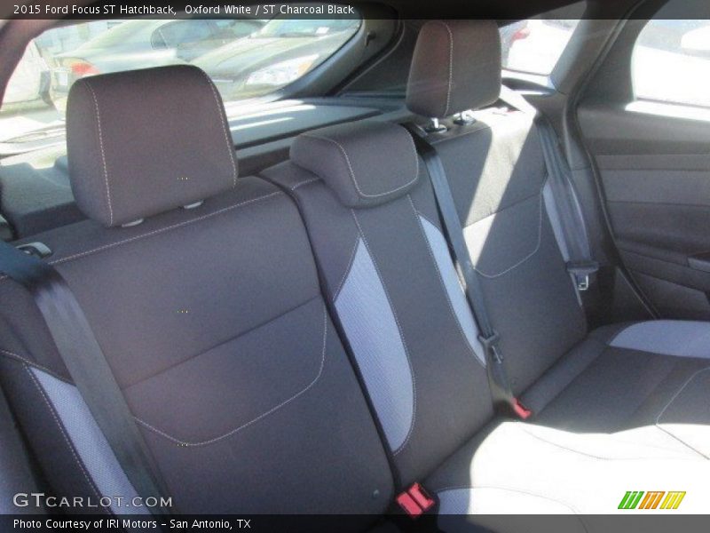 Rear Seat of 2015 Focus ST Hatchback
