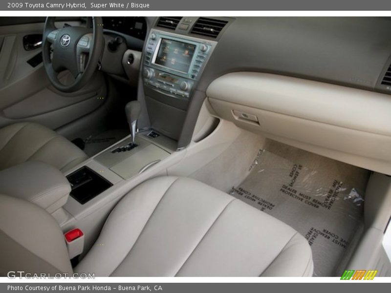 Super White / Bisque 2009 Toyota Camry Hybrid