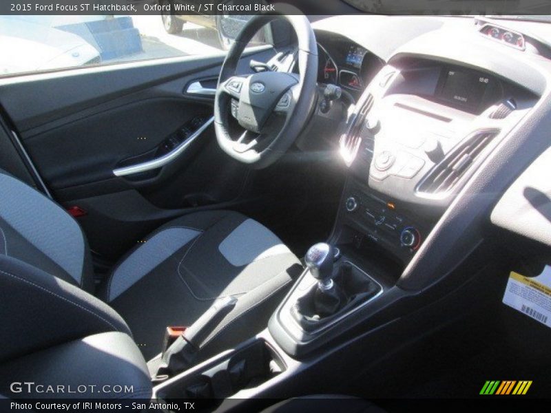  2015 Focus ST Hatchback ST Charcoal Black Interior