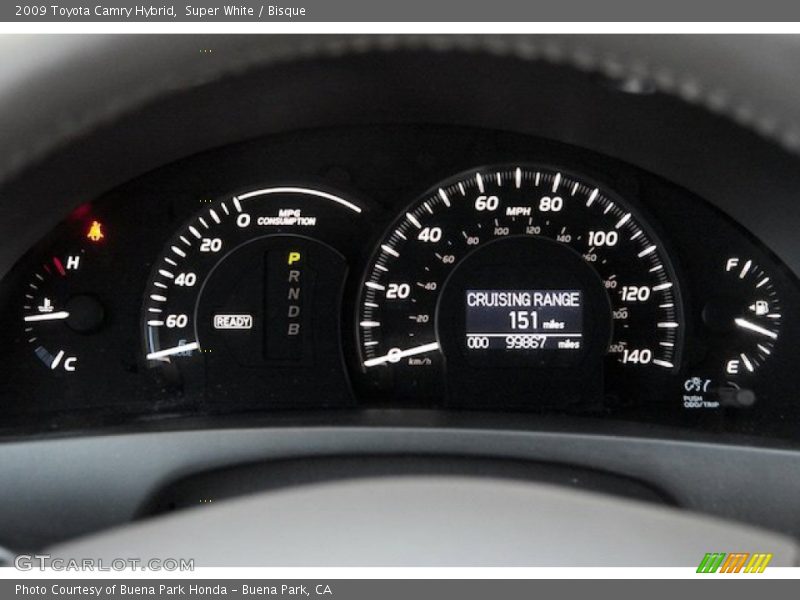 Super White / Bisque 2009 Toyota Camry Hybrid