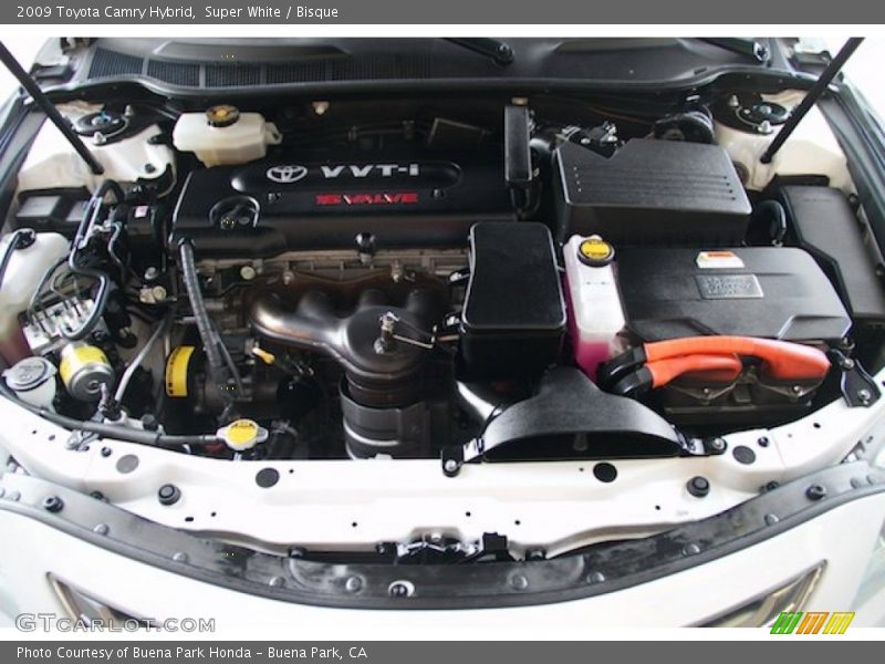 Super White / Bisque 2009 Toyota Camry Hybrid