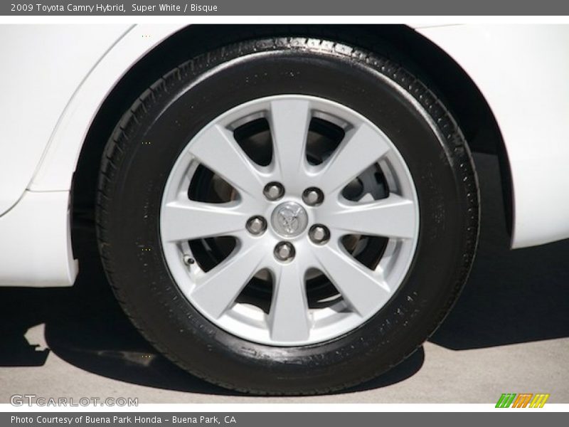 Super White / Bisque 2009 Toyota Camry Hybrid