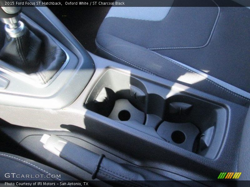 Oxford White / ST Charcoal Black 2015 Ford Focus ST Hatchback