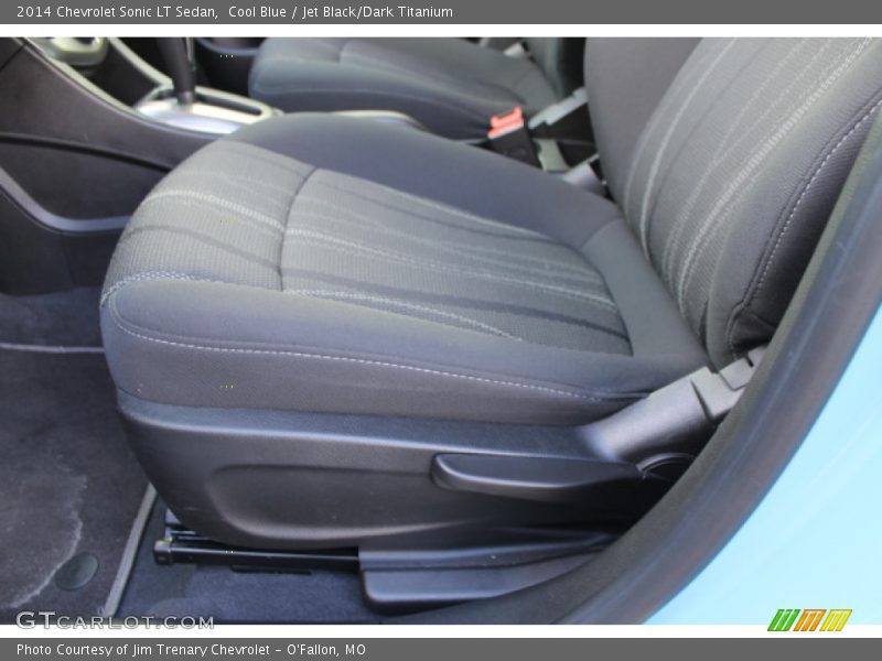 Cool Blue / Jet Black/Dark Titanium 2014 Chevrolet Sonic LT Sedan