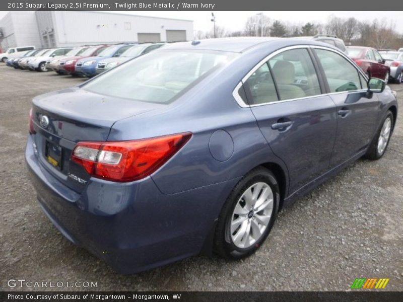 Twilight Blue Metallic / Warm Ivory 2015 Subaru Legacy 2.5i Premium