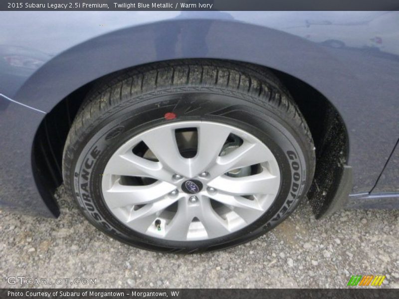 Twilight Blue Metallic / Warm Ivory 2015 Subaru Legacy 2.5i Premium