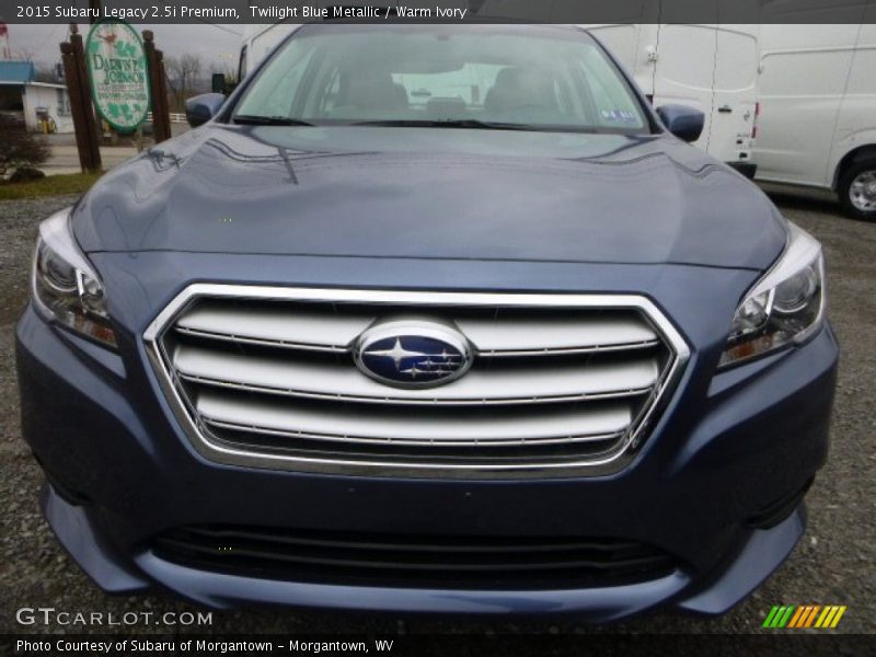 Twilight Blue Metallic / Warm Ivory 2015 Subaru Legacy 2.5i Premium