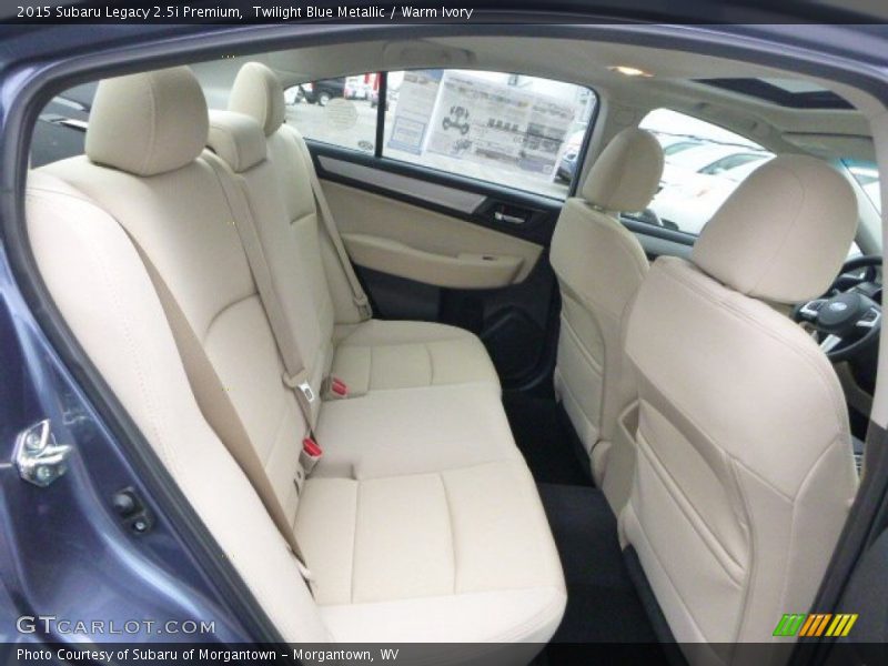 Twilight Blue Metallic / Warm Ivory 2015 Subaru Legacy 2.5i Premium