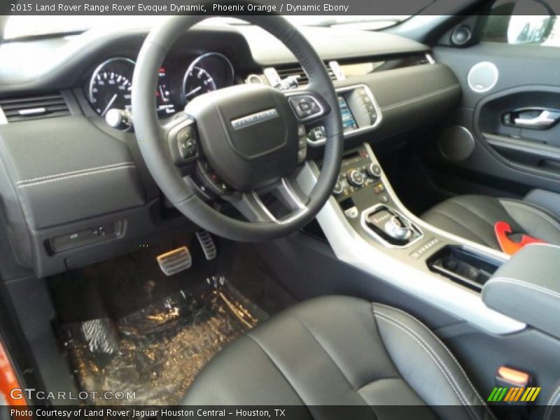  2015 Range Rover Evoque Dynamic Dynamic Ebony Interior