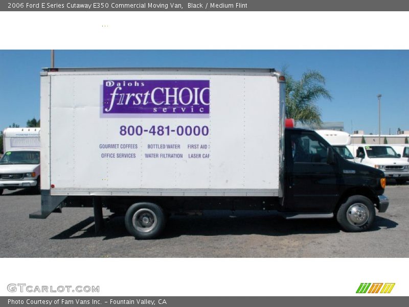 Black / Medium Flint 2006 Ford E Series Cutaway E350 Commercial Moving Van