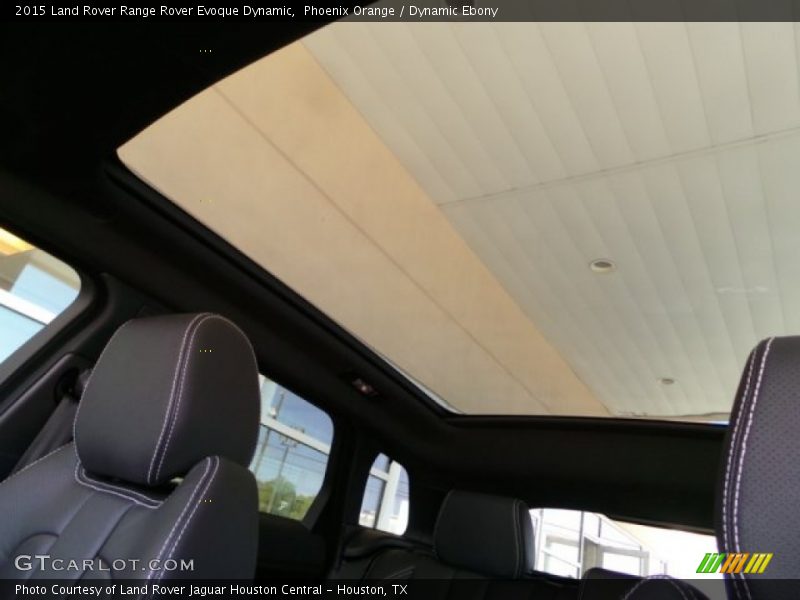 Phoenix Orange / Dynamic Ebony 2015 Land Rover Range Rover Evoque Dynamic