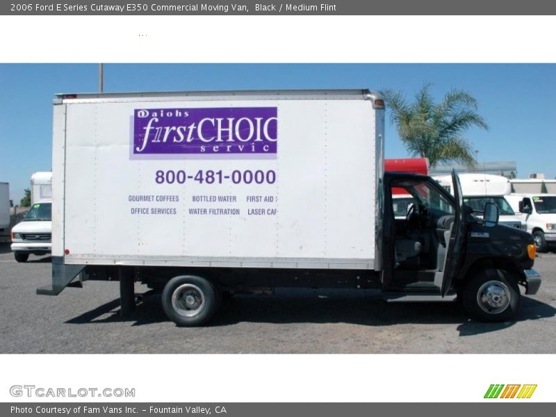 Black / Medium Flint 2006 Ford E Series Cutaway E350 Commercial Moving Van