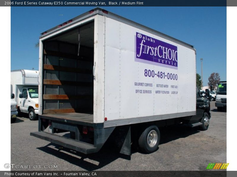 Black / Medium Flint 2006 Ford E Series Cutaway E350 Commercial Moving Van
