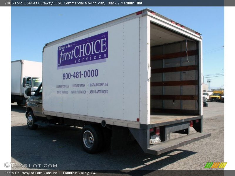 Black / Medium Flint 2006 Ford E Series Cutaway E350 Commercial Moving Van