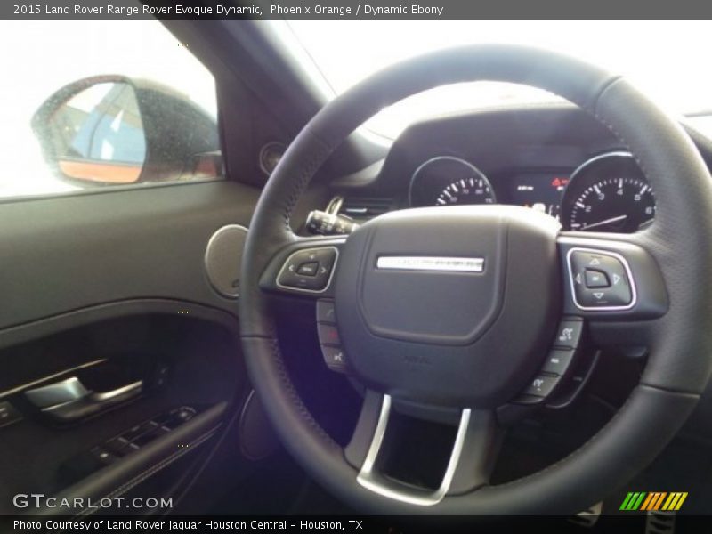Phoenix Orange / Dynamic Ebony 2015 Land Rover Range Rover Evoque Dynamic