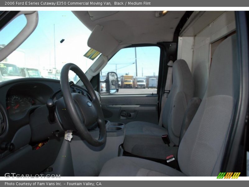 Black / Medium Flint 2006 Ford E Series Cutaway E350 Commercial Moving Van