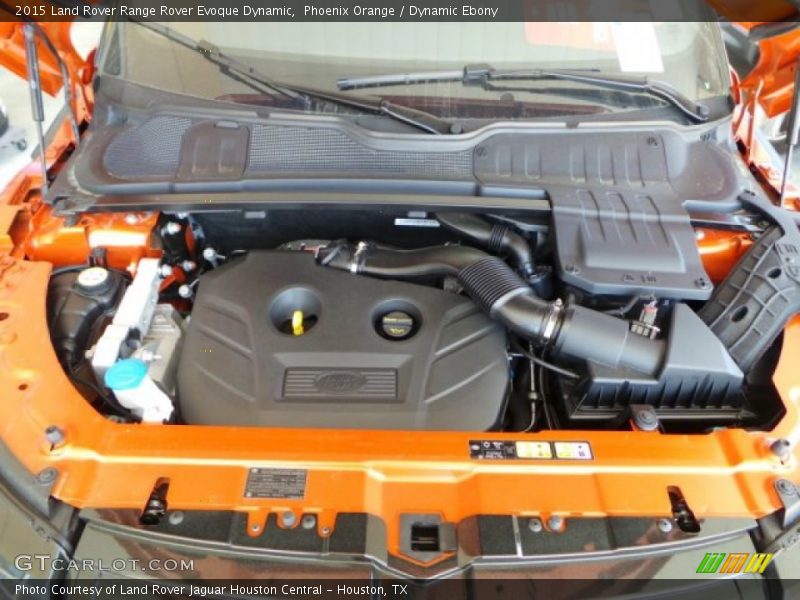  2015 Range Rover Evoque Dynamic Engine - 2.0 Liter DI Turbocharged DOHC 16-Valve VVT 4 Cylinder