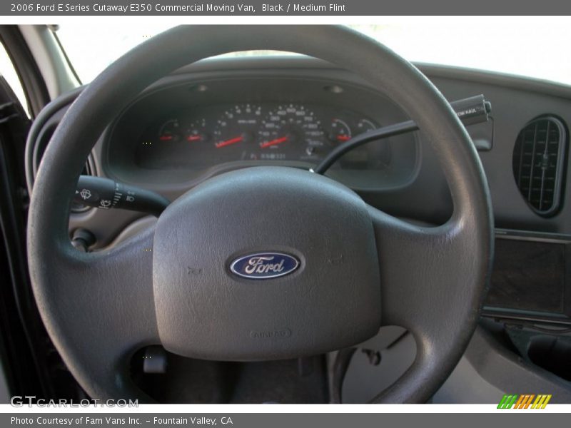Black / Medium Flint 2006 Ford E Series Cutaway E350 Commercial Moving Van