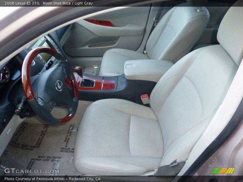  2008 ES 350 Light Gray Interior