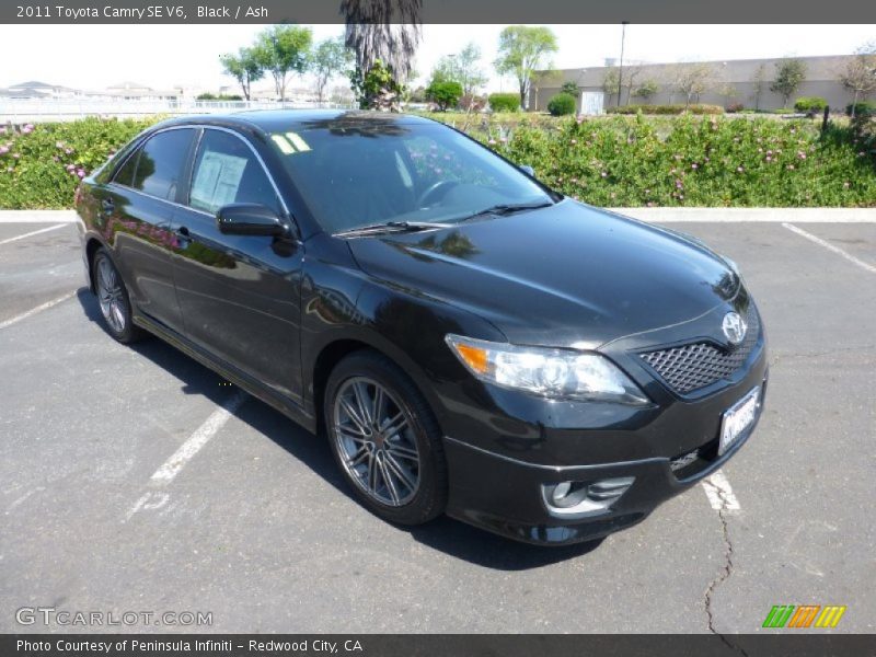Black / Ash 2011 Toyota Camry SE V6