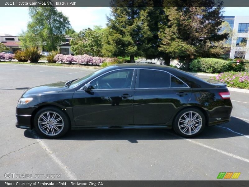 Black / Ash 2011 Toyota Camry SE V6