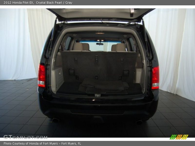 Crystal Black Pearl / Gray 2012 Honda Pilot EX