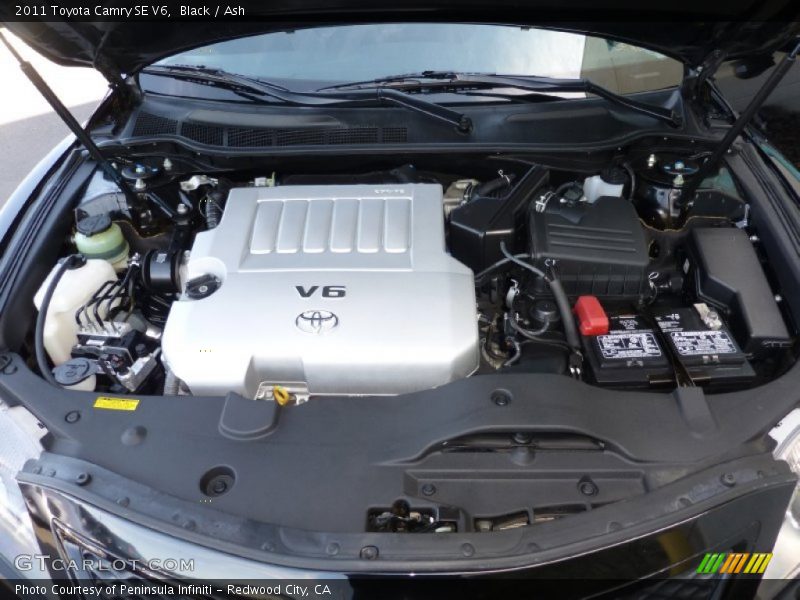 Black / Ash 2011 Toyota Camry SE V6