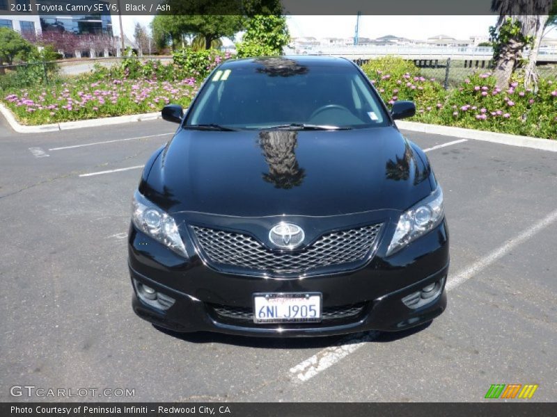 Black / Ash 2011 Toyota Camry SE V6