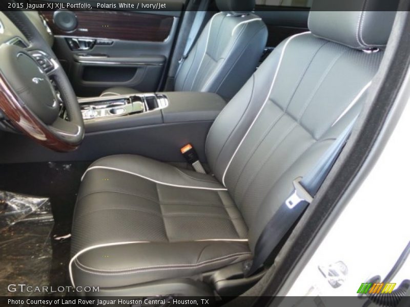Front Seat of 2015 XJ XJL Portfolio