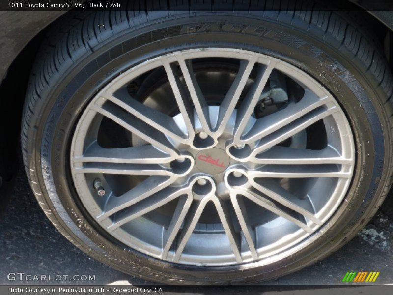 Black / Ash 2011 Toyota Camry SE V6