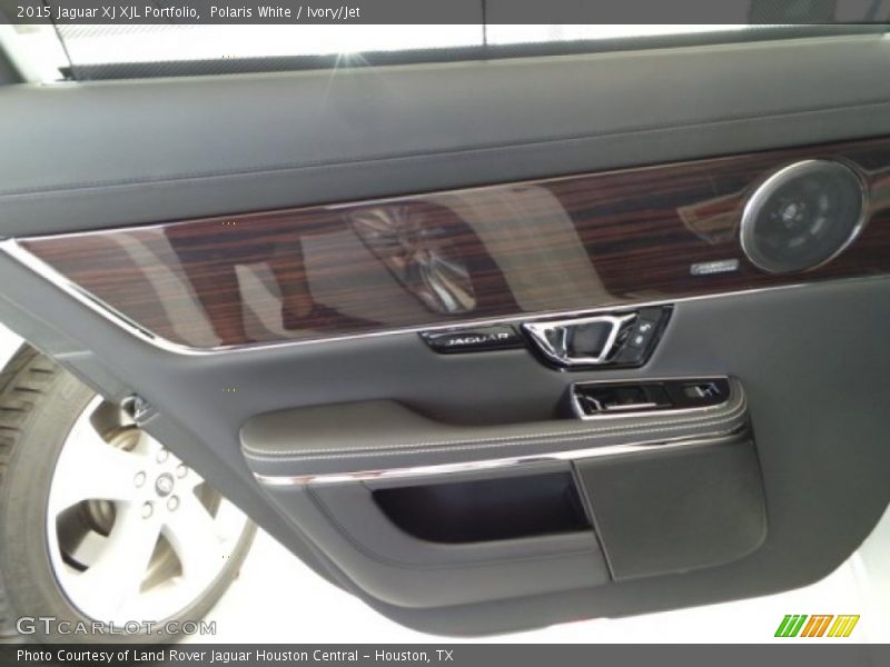Polaris White / Ivory/Jet 2015 Jaguar XJ XJL Portfolio
