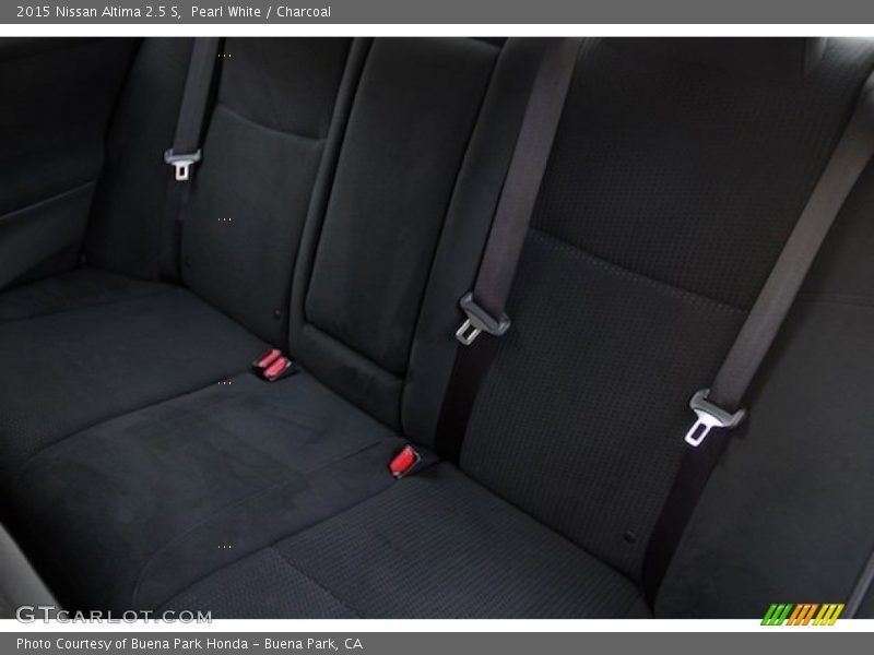 Pearl White / Charcoal 2015 Nissan Altima 2.5 S