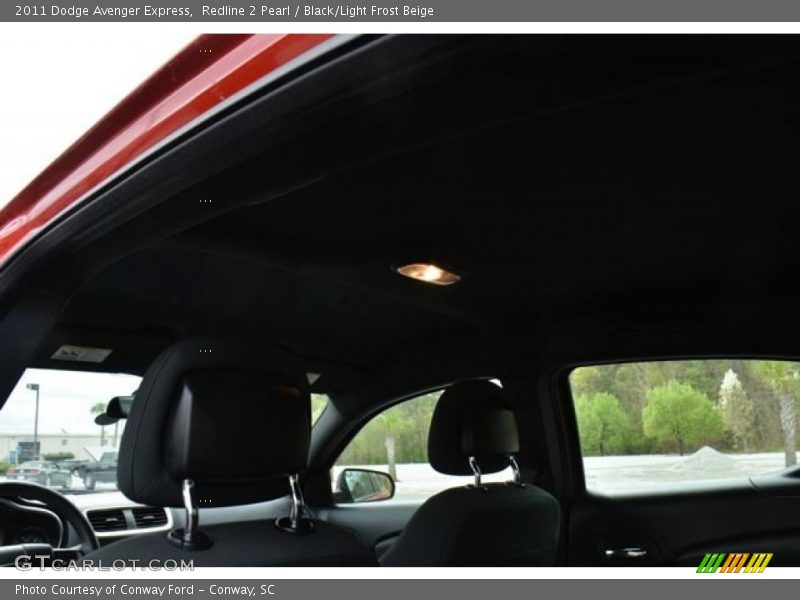 Redline 2 Pearl / Black/Light Frost Beige 2011 Dodge Avenger Express